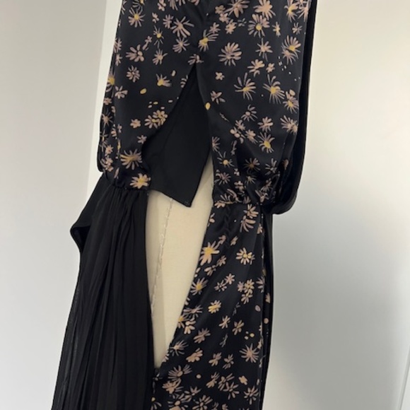 Cinq a Sept evening black and floral dress, size 4, NWOT - Picture 4 of 5